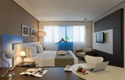Flat com 1 quarto à venda na avenida tancredo neves, 2227, caminho das árvores, salvador, 33 m2 por r$ 269.000