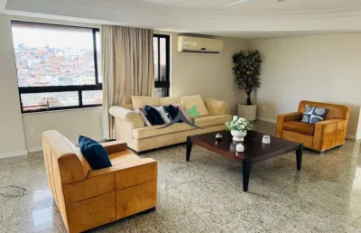 Apartamento com 4 quartos para alugar na rua conselheiro corrêa de menezes, 286, horto florestal, salvador, 253 m2 por r$ 7.250