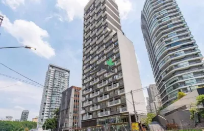 Kitnet / stúdio para alugar na avenida santo amaro, 1342, vila nova conceição, são paulo, 26 m2 por r$ 5.050