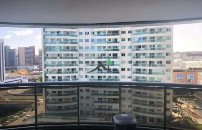 Apartamento com 1 quarto para alugar na avenida tancredo neves, 2227, caminho das árvores, salvador, 48 m2 por r$ 2.500
