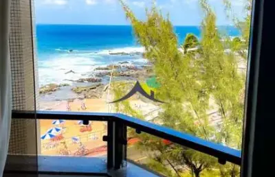 Apartamento com 1 quarto para alugar na avenida oceânica, 3001, ondina, salvador, 50 m2 por r$ 3.620