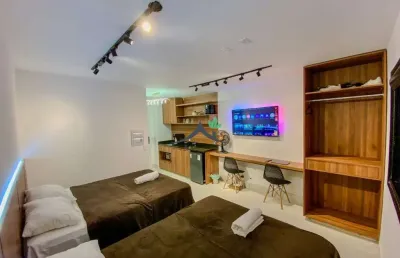 Kitnet / stúdio à venda na alameda raja gabaglia, 271, vila olímpia, são paulo, 24 m2 por r$ 455.000