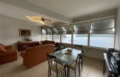 Apartamento pé na areia , praia dos milionários são vicente