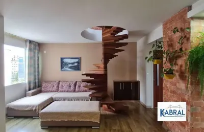 Cobertura duplex com 3 dormitórios -  centro florianópolis/sc