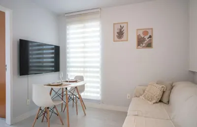 Apartamento 2 quartos mobiliado no itacurubi - florianópolis
