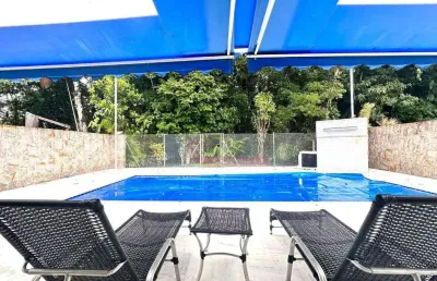 Casa com 4 suítes à venda, 401 m² por r$ 2.950.000 - riviera módulo 22 - bertioga/sp