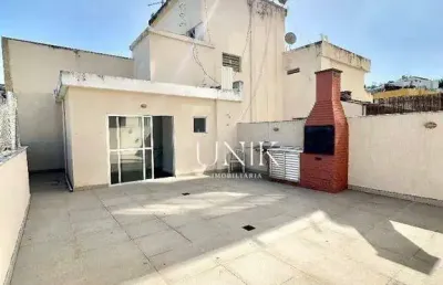Excelente cobertura 2 quartos suite e 2 vagas em santa rosa!!