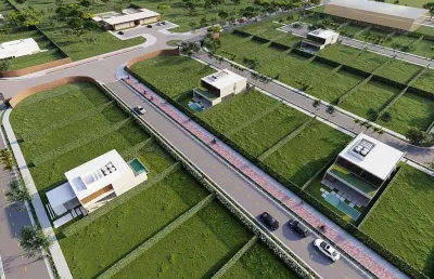 Terreno com projeto de alto padrão no le premier, jardim botânico, brasília