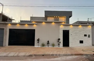 Casa 3 suítes setor faiçalville terreno 360mts e 185mts área  construída