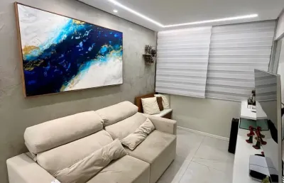 Vendo apartamento andar alto com vista mar, projetado e mobiliado no pina.