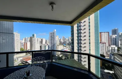 Vendo apartamento andar alto, 2 quartos e 1 vaga, boa viagem - recife/pe