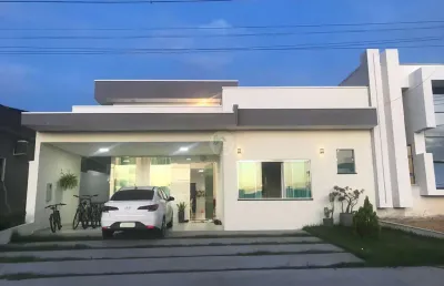 Casa 3 suítes a venda no condomínio passaredo, bairro ponta negra, manaus