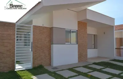 Casas 3 quartos nova a venda em manaus, condomínio vitta club