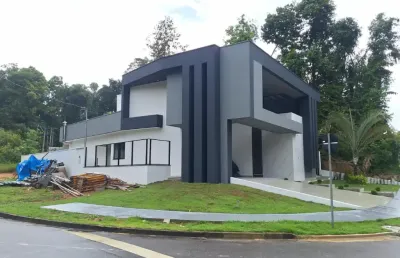 Casa  de luxo no alphaville 4  / 4 suítes - modulado e croset