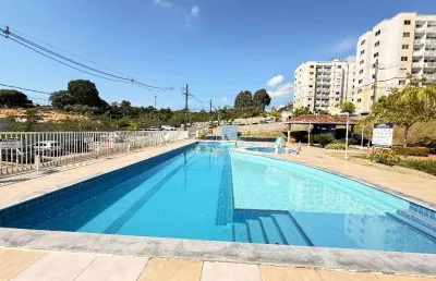 Alugo apartamento no leve castanheiras com 2 quartos + varanda