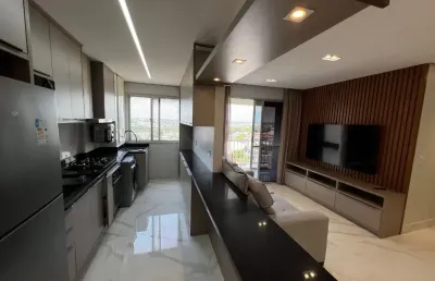 Alugo apartamento de 3 quartos de alto padrão / 100% mobiliado- zona sul de manaus