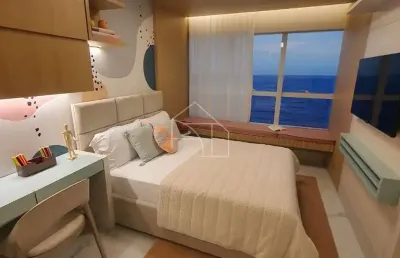Apartamento no taj  com 3 dormitórios à venda, 150 m²  - praia de itaparica - vila velha/es