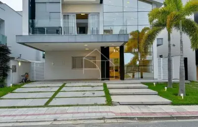 Luxuosa casa 4 suítes no condomínio boulevard lagoa