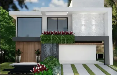 Casa de alto padrão no alphaville jacuhy com 3 suites
