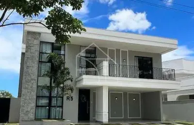 Casa de alto padrão com 4 suítes no alphaville jacuhy