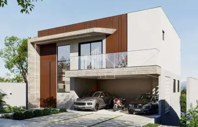 Casa em construção – 4 suítes – condomínio arquipélago de manguinhos