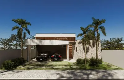 Casa linear à venda no arquipélago de manguinhos com 4 suites