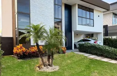Casa à venda no condomínio alphaville jacuhy – 4 quartos (3 suítes)