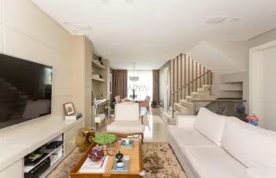 Casa em condomínio fechado com 3 quartos à venda na rua antônio grade, 533, pilarzinho, curitiba, 231 m2 por r$ 2.100.000