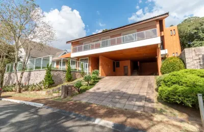 Casa em condomínio fechado com 5 quartos à venda na rua gumercindo marés, 150, vista alegre, curitiba, 588 m2 por r$ 5.000.000
