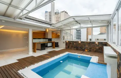 Cobertura com 3 quartos à venda na rua carneiro lobo, 126, água verde, curitiba, 107 m2 por r$ 2.190.000