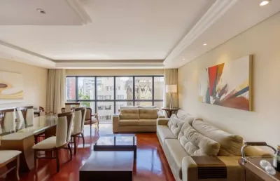 Apartamento com 4 quartos à venda na rua deputado mário de barros, 881, juvevê, curitiba, 194 m2 por r$ 1.600.000