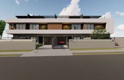 Casa em condomínio fechado com 3 quartos à venda na rua são carlos, 21, santa felicidade, curitiba, 222 m2 por r$ 1.092.000