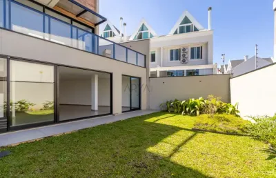 Casa em condomínio fechado com 3 quartos à venda na rua tobias de macedo júnior, 1745, santo inácio, curitiba, 240 m2 por r$ 1.835.000