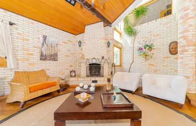 Casa em condomínio fechado com 4 quartos à venda na rua lídia klinger, 692, abranches, curitiba, 399 m2 por r$ 2.950.000