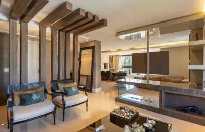 Apartamento com 3 quartos à venda na rua professor pedro viriato parigot de souza, 2019, ecoville, curitiba, 192 m2 por r$ 2.000.000