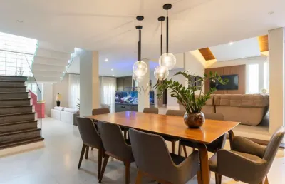 Casa em condomínio fechado com 5 quartos à venda na rua justo manfron, 920, são joão, curitiba, 580 m2 por r$ 4.900.000