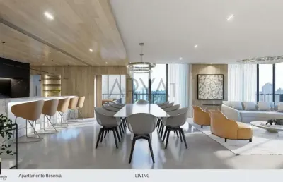 Cobertura com 4 quartos à venda na rua clara vendramin, 405, mossunguê, curitiba, 364 m2 por r$ 6.800.000
