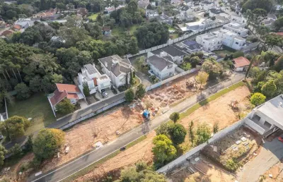 Terreno em condomínio fechado à venda na rua francisco krainski, 255, são lourenço, curitiba, 337 m2 por r$ 900.000