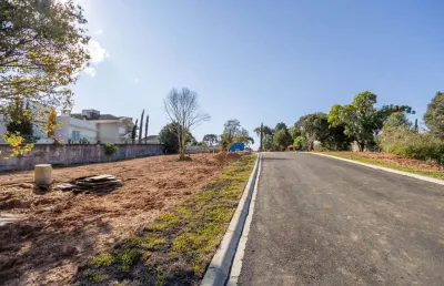 Terreno em condomínio fechado à venda na rua francisco krainski, 255, são lourenço, curitiba, 307 m2 por r$ 820.000