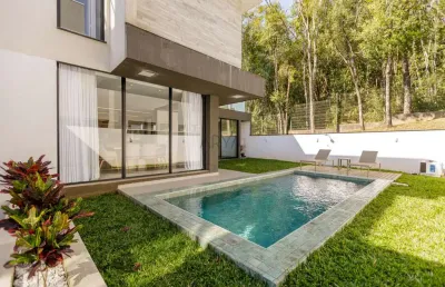Casa em condomínio fechado com 4 quartos à venda na avenida fredolin wolf, 3121, são joão, curitiba, 425 m2 por r$ 3.995.000