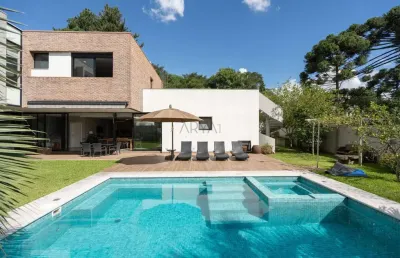Casa em condomínio fechado com 5 quartos à venda na rua justo manfron, 225, são joão, curitiba, 663 m2 por r$ 10.000.000