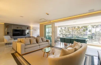 Apartamento com 4 quartos à venda na rua josé izidoro biazetto, 1324, campo comprido, curitiba, 255 m2 por r$ 3.950.000
