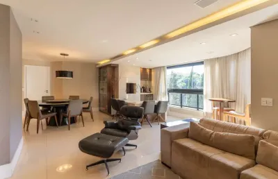 Apartamento com 3 quartos à venda na rua professor pedro viriato parigot de souza, 2019, mossunguê, curitiba, 192 m2 por r$ 2.000.000