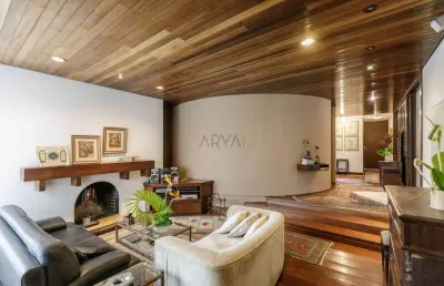 Casa comercial à venda na rua luiz antônio biazzetto, 747, ahú, curitiba, 426 m2 por r$ 3.000.000