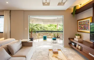 Apartamento com 4 quartos à venda na rua francisco juglair, 410, ecoville, curitiba, 196 m2 por r$ 1.750.000