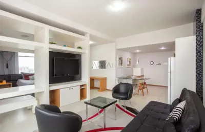 Apartamento com 1 quarto à venda na rua brigadeiro franco, 1826, centro, curitiba, 65 m2 por r$ 545.000