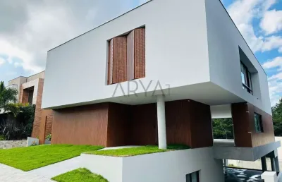 Casa em condomínio fechado com 5 quartos à venda na avenida fredolin wolf, 3121, santa felicidade, curitiba, 671 m2 por r$ 7.000.000
