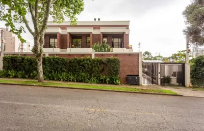 Casa em condomínio fechado com 3 quartos à venda na rua pará, 1124, portão, curitiba, 238 m2 por r$ 1.750.000