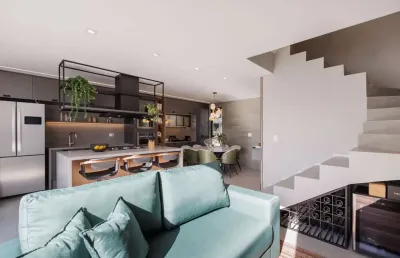 Casa em condomínio fechado com 3 quartos à venda na rua joão carlos de souza castro, 59, guabirotuba, curitiba, 187 m2 por r$ 1.267.800