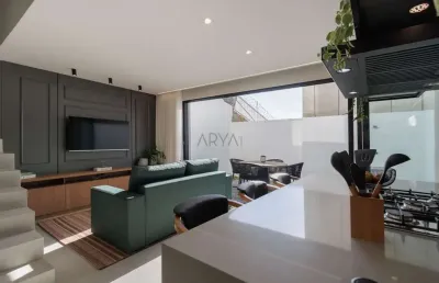Casa em condomínio fechado com 3 quartos à venda na rua joão carlos de souza castro, 59, guabirotuba, curitiba, 199 m2 por r$ 1.178.000